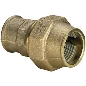 Viega Maxiplex Verschraubung 275396 Ø 25 mm x Rp 3/4, Rotguss, Verschraubung