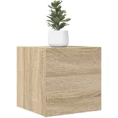 vidaXL TV-Wandschränke 4 Stk. Sonoma-Eiche 30,5x30x30 cm