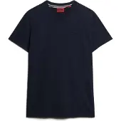 Superdry Rundhalsshirt "Vintage Logo Emb Te" schmale Passform, aus Baumwolle und Single Jersey, mit Stickerei