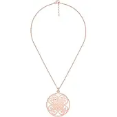 Orphelia Damen-Kette aus 925er Sterlingsilber mit Anhänger - Rosé ZH-6035/1