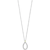Ti sento Halskette - 925er Sterlingsilber Halskette - Gr. unisize - in Silber - für Damen