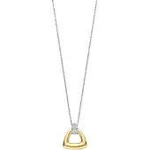 Ti sento Halskette - 925er Sterlingsilber Halskette - Gr. unisize - in Gold - für Damen