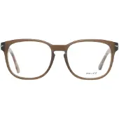 Police Polizei Runde Herrenbrille Braun