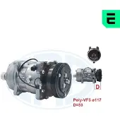 ERA Kompressor, Klimaanlage 670029