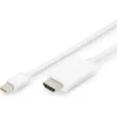 Digitus ASSMANN DisplayPort Adapterkabel Mini DP - HDMI Typ A St