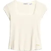 Superdry Essential Square Neck Kurzarm-t-shirt