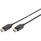 Digitus ASSMANN DisplayPort Kabel 2.0m Verriegelung Ultra HD 4K sw.