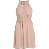 Vila Milina Halter Kurzes ärmelloses Kleid