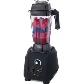 Hendi 230213, Tischplatten-Mixer, 2,5 l, Pulsfunktion, Eis-Crusher, 1680 W, Schwarz