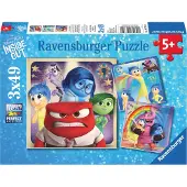 Ravensburger Disney Pixar Alles steht Kopf Puzzles 3x49 Teile