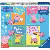 Ravensburger My First Puzzles Peppa Wutz Puzzles 4-in-1