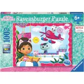 Ravensburger - Puzzle Gabby's Dollhouse 100p
