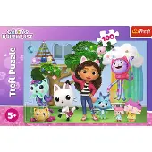 Trefl Puzzle Gabby's Dollhouse 100 Teile