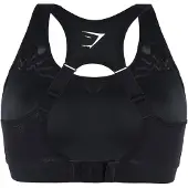 Gymshark High Support Womens Black Sports BH