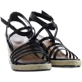 Vionic Ayda Black Womens Wedges
