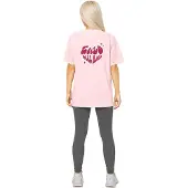 Enzo Milano | Womens Oversized T-Shirt & Leggings Set