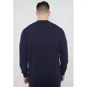 Nike Herren Club Fleece Full Trainingsanzug Set Navy