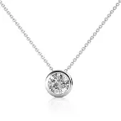 MYC Paris Simplicity Anhänger - Silber und Kristall