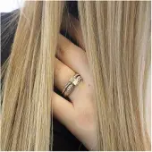 MYC Paris Kaiserin Ring - Silber und Kristall