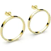 MYC Paris Olina Ohrringe - Gold und Kristall