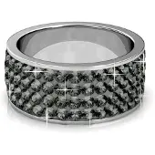 MYC Paris Walzenring - Silber und Grau