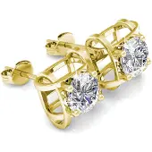MYC Paris Roxy Ohrringe - Gold und Kristall