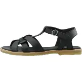 Ca'shott Damen Casgitta Feminine Leder Sandalen Schwarz