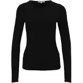 Les Lunes Langarmshirt SAAGE Warm Thermo Longsleeve in schwarz | Gr.: XS