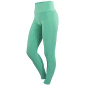 Guggen Mountain Damenleggings Seamless Damen Leggings Tights Türkis