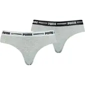Puma Brasilslip "WOMEN BRAZILIAN 2P PACK", Breiter elastischer Logobund