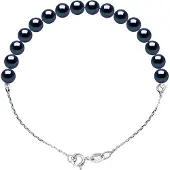 ATELIERS SAINT GERMAIN Armband echte Süßwasser-Zuchtperle rund 6-7 mm