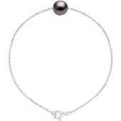 ATELIERS SAINT GERMAIN Armband echte Tahiti-Zuchtperle rund 8-9 mm