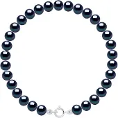 ATELIERS SAINT GERMAIN Armband aus echten Süßwasser-Zuchtperlen, halbrund, 5–6 mm
