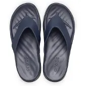 Crocs Zehentrenner Getaway Platform Flip 209410 Dunkelblau