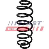 Fast Sports Nutrition Fahrwerksfeder Hinten für SKODA OCTAVIA (1U2) FT01981