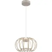 Globo Pendelleuchte Ribbon sandbraun