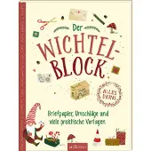 Ars Edition Aktivitätsblock für die Wichteltür mit Baustellenzubehör und Rätselseiten