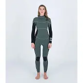 Hurley Plus 4/3 Mm Neoprenanzug Mit Langem Arm Und Reißverschluss Am Brustkorb Für Damen