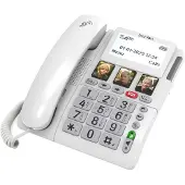 Beafon ML10 LTE, Analoges Telefon, Kabelgebundenes Mobilteil, Freisprecheinrichtung, 500 Eintragungen, Anrufer-Identifikation, Weiß