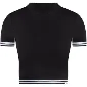 SMILODOX T-Shirt Miriel in Schwarz | Gr.: XS