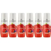 SodaStream Konzentrate – 6er-Packung zuckerfreie Grenadine-Konzentrate – bis zu 54 l Getränke – 440 ml