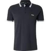 BOSS Short Sleeve Polo 059902200001 in MEDIUM BLUE color size small