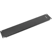 Lanberg Blindplatte fr 19" 2U-Schrnke, Schwarz (AK-1402-B)
