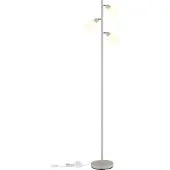 Globo Stehlampe Trent sandbraun