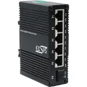 EXSYS Switch 5+ Mini Industrie Gigab. 5+1xGigabit SFP PoE+ Web-Managed - Switch - 1-Port