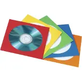Hama CD-/DVD-Papierhüllen, 50er-Pack, fa