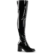Funtasma GOGO-3000 Damen Boots von , Schwarz , EU 46, US 16