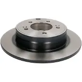 TRW Bremsscheibe DF4980 hinten, voll, 1 Stück