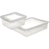 Keeeper Bea Collection 9l Storage Box Durchsichtig