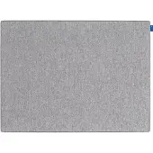 Legamaster Akustik-Pinboard Board Up, Absorptionsklasse C, Stärke 24 mm, Textil & Recycling-PET, grau, B 500 x H 750 mm